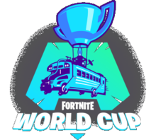 Il logo ufficiale di Fortnite World Cup
